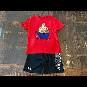 Boys Under Armour set